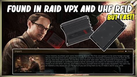 rfid reader tarkov|vpx flash storage Tarkov.